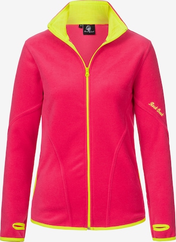 Rock Creek Fleecejacke in Pink: Vorderseite