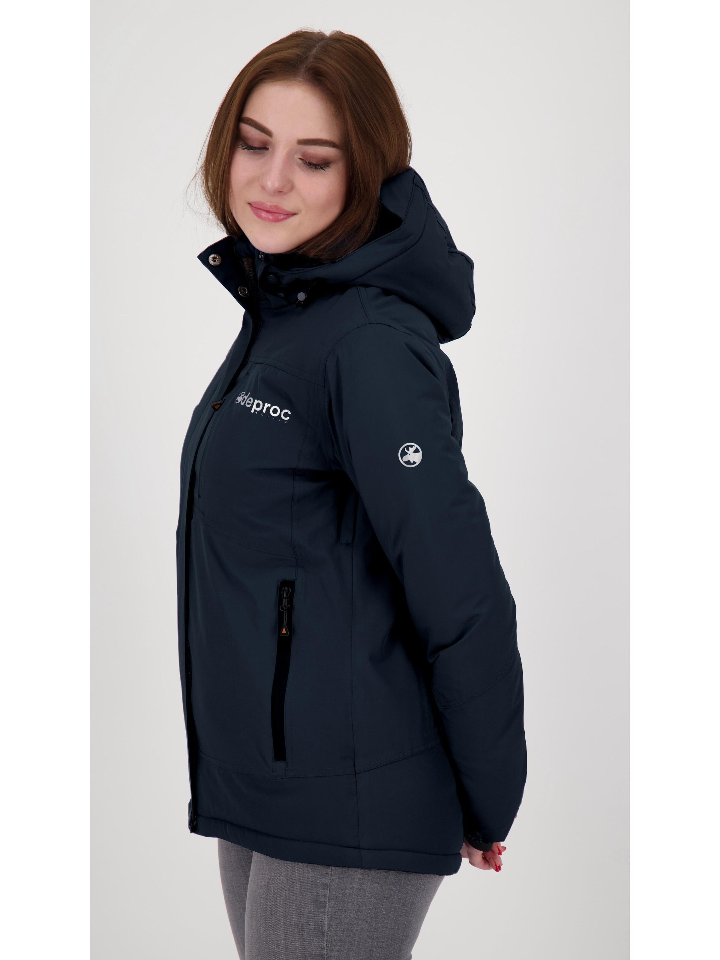 deproc Winter Jacket 'MONTREAL WMN' in Blue