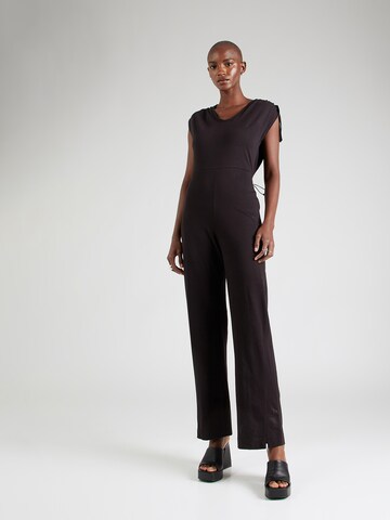 G-Star RAW Jumpsuit in Zwart: voorkant