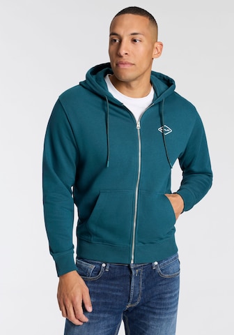 Veste de survêtement REPLAY en vert : devant