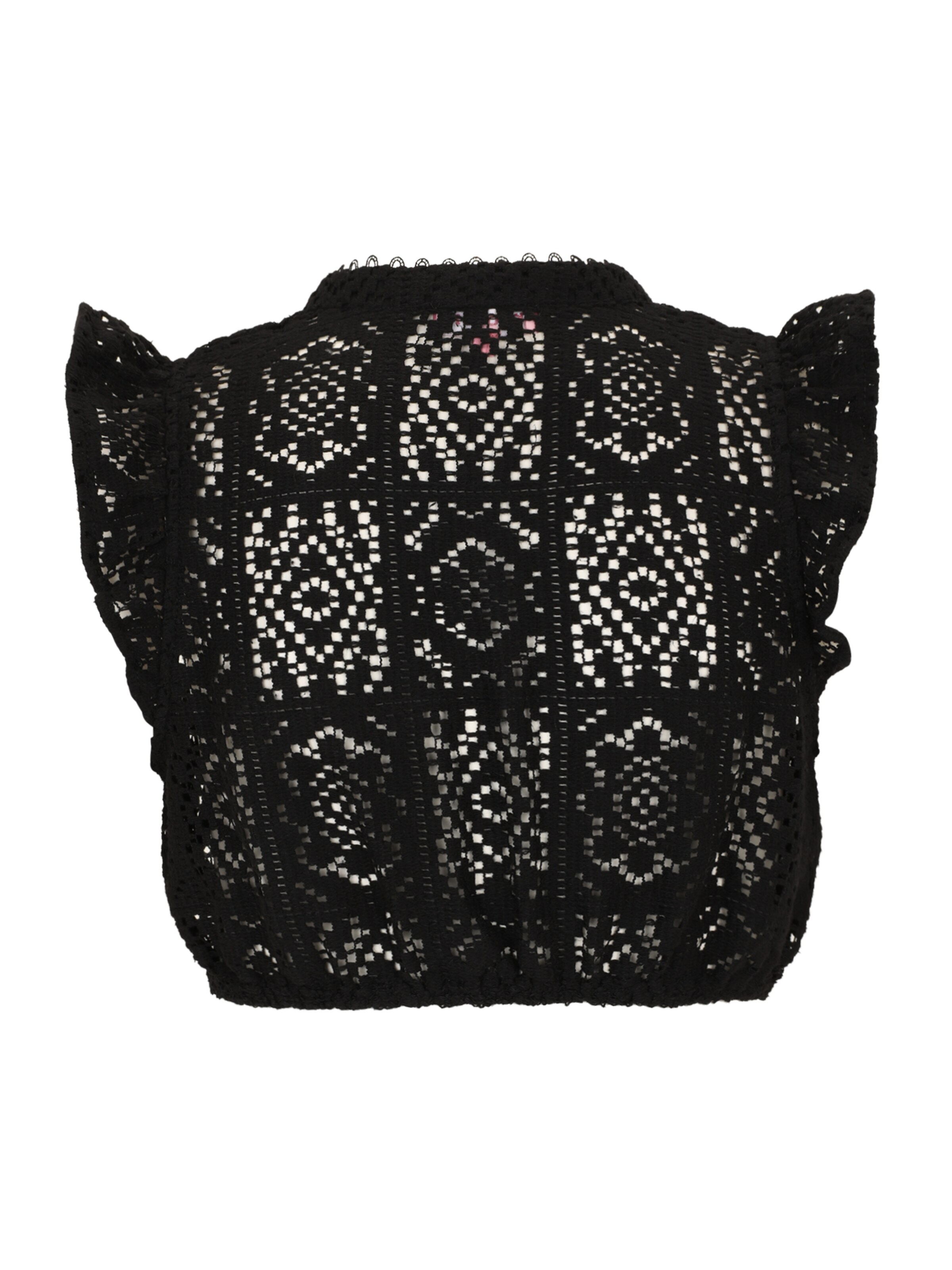 Krüger Madl Dirdnl-bluse 'Dana' i sort