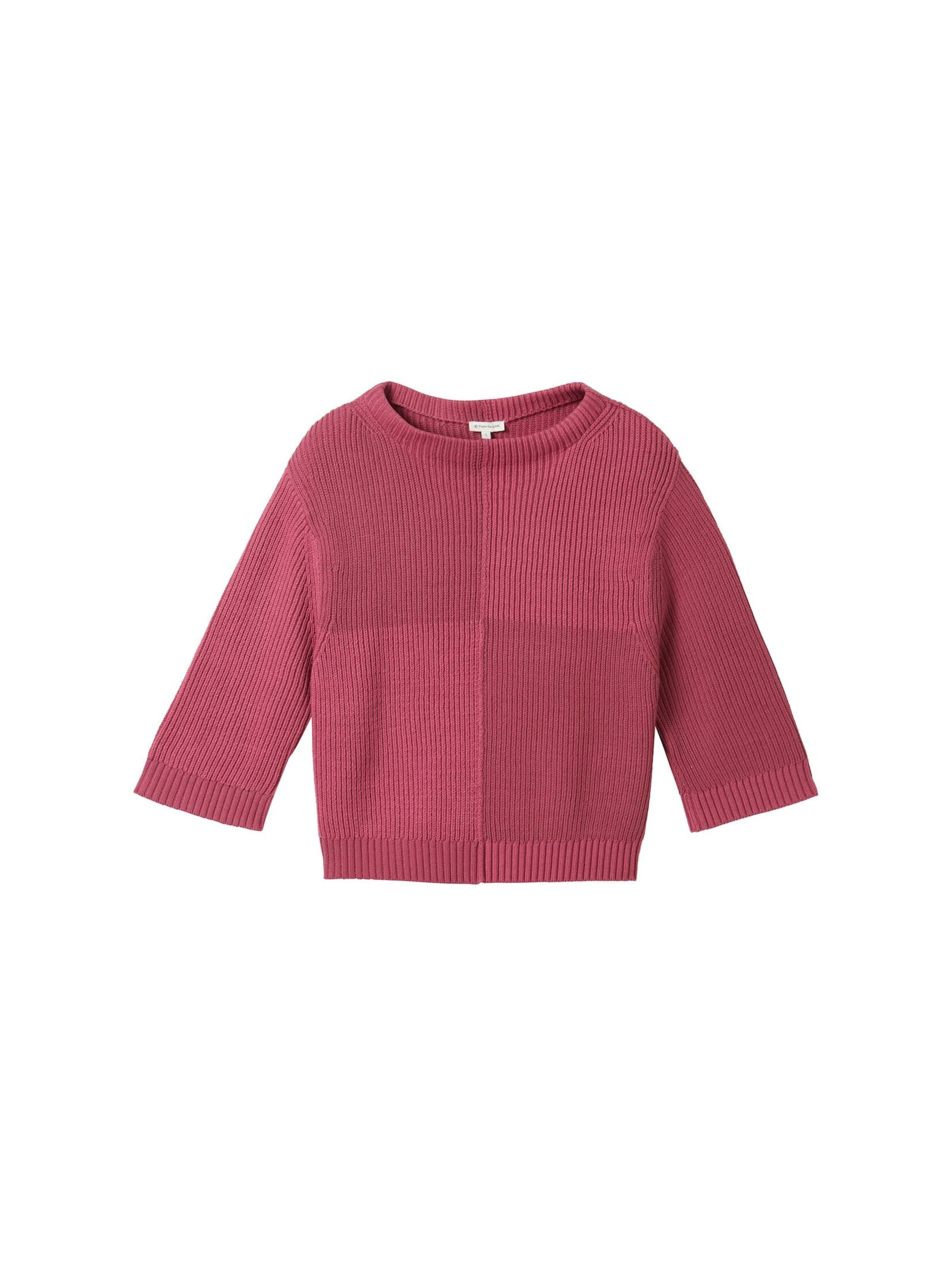 TOM TAILOR Sweater in Pink: front