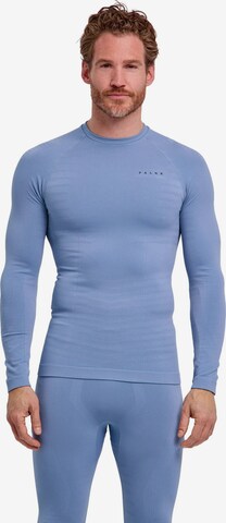 FALKE Base Layer in Blau: Vorderseite