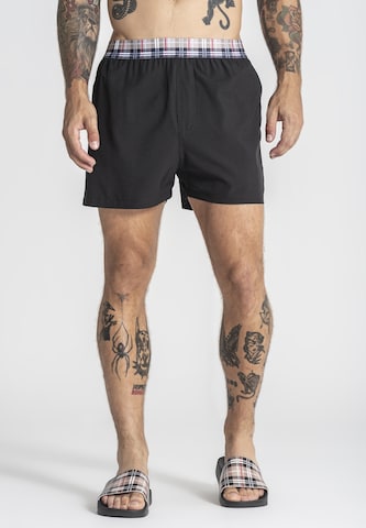 Gianni Kavanagh Badeshorts 'British' in Schwarz