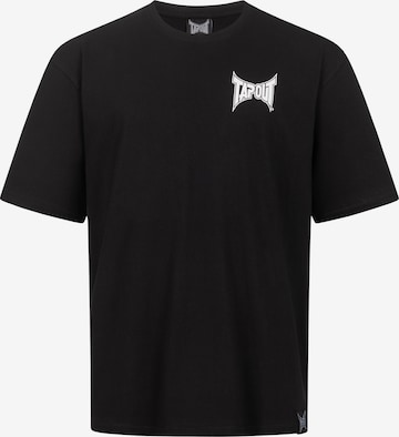 Tapout Majica 'Creekside' | črna barva: sprednja stran