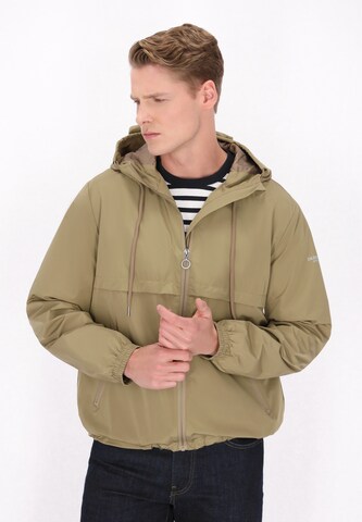 DreiMaster Maritim Between-season jacket in Green: front