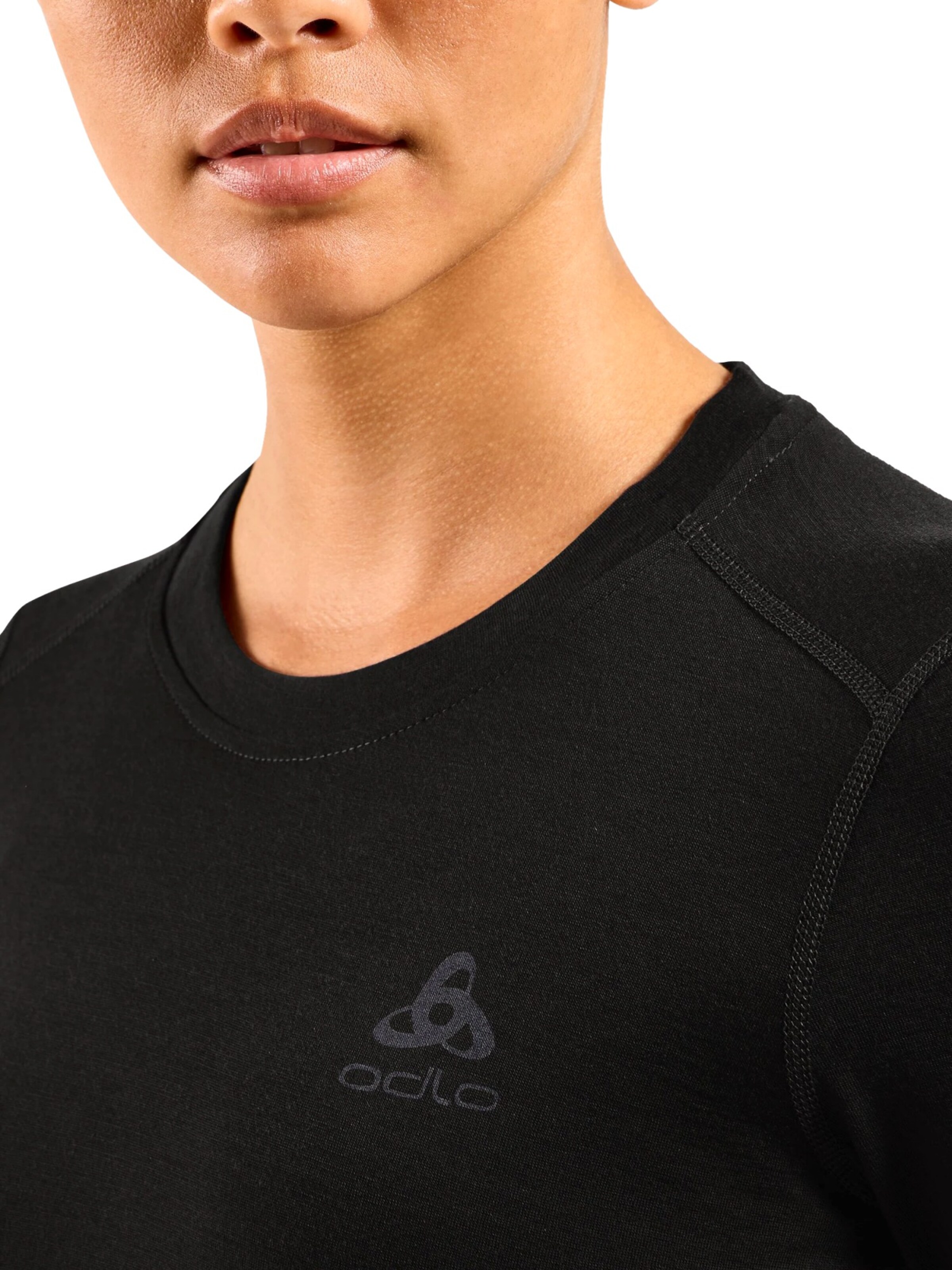 ODLO Funktionsshirt '160' in Schwarz