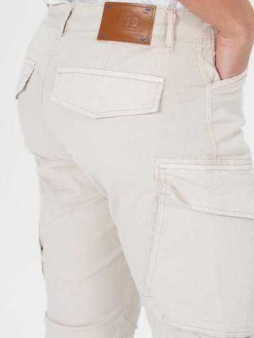 M.O.D MIRACLE OF DENIM regular Cargobukser i beige