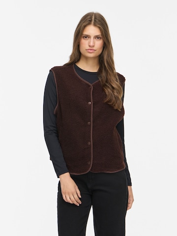VILA Vest 'VIMarlon' in Brown: front
