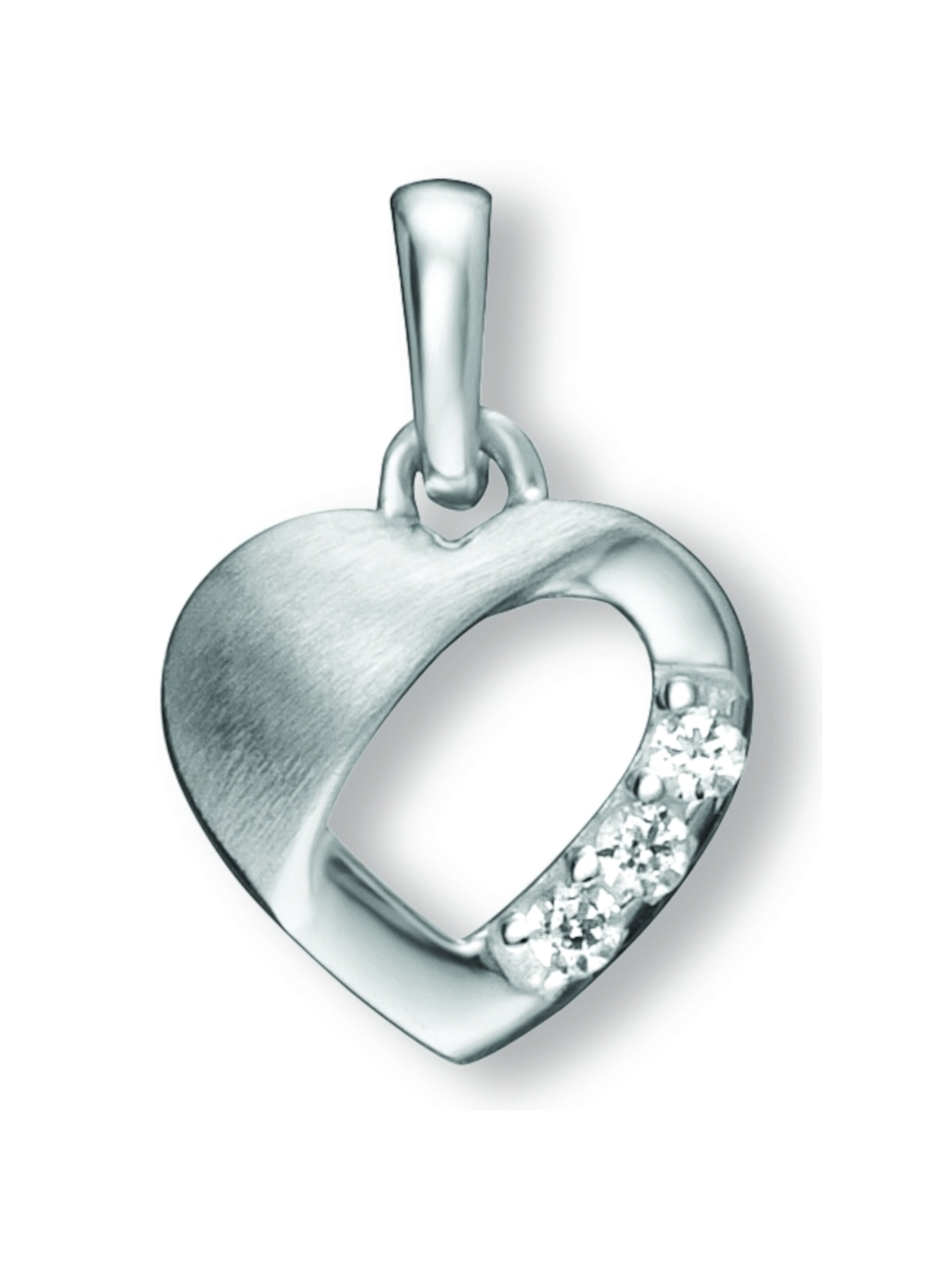 ONE ELEMENT Anhänger in Silber: Vorderseite