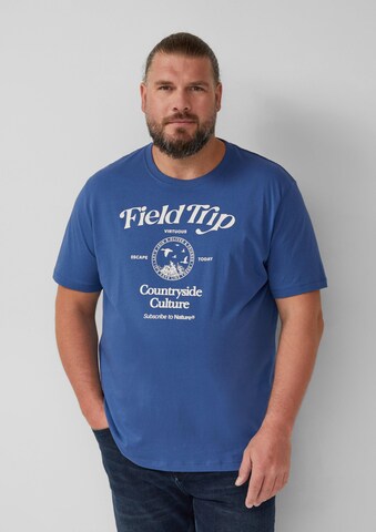 T-Shirt s.Oliver en bleu : devant