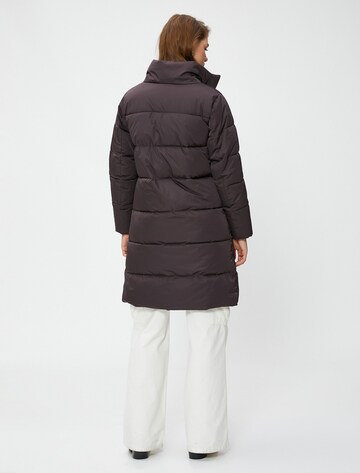 Koton Wintermantel in Lila