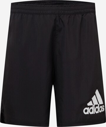 ADIDAS SPORTSWEAR Regular Sportbroek 'Run It' in Zwart: voorkant