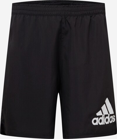 ADIDAS PERFORMANCE Sportshorts 'Run It' in schwarz / weiß, Produktansicht