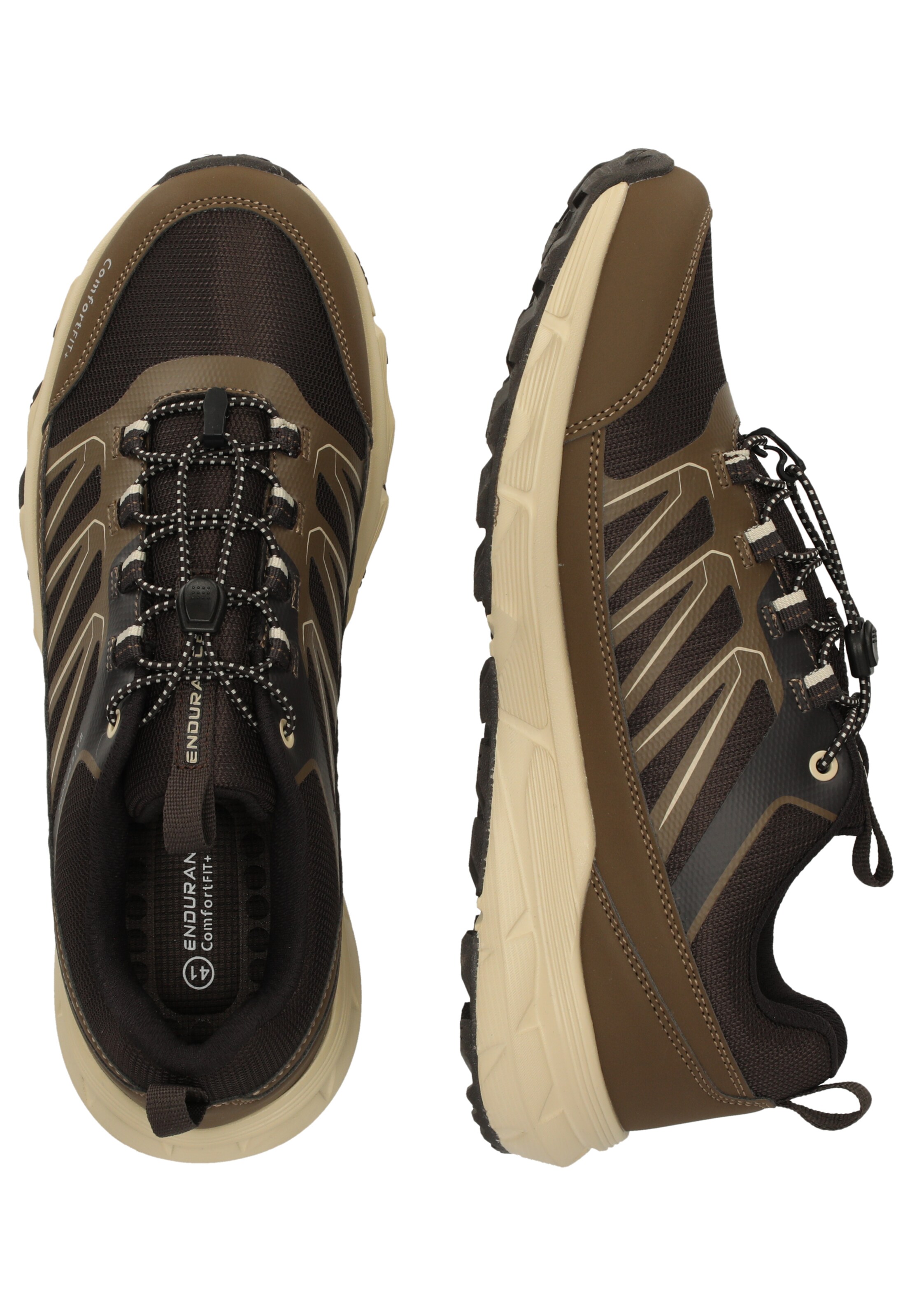 ENDURANCE Low shoe 'Ferill' in Brown