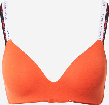 Triangle Soutien-gorge Tommy Hilfiger Underwear en orange : devant