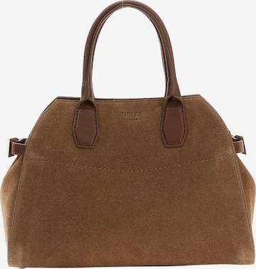 Borsa a mano 'Liza' di GUESS in marrone: frontale