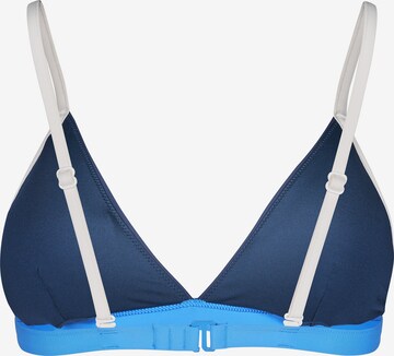 Skiny Triangle Bikini Top in Blue