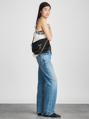 Geantă de umăr 'ROCKY II' de la Zadig & Voltaire pe negru