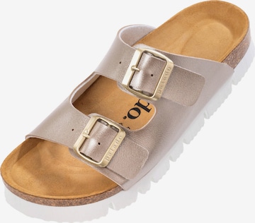 Mule 'Korfu' Palado en beige : devant