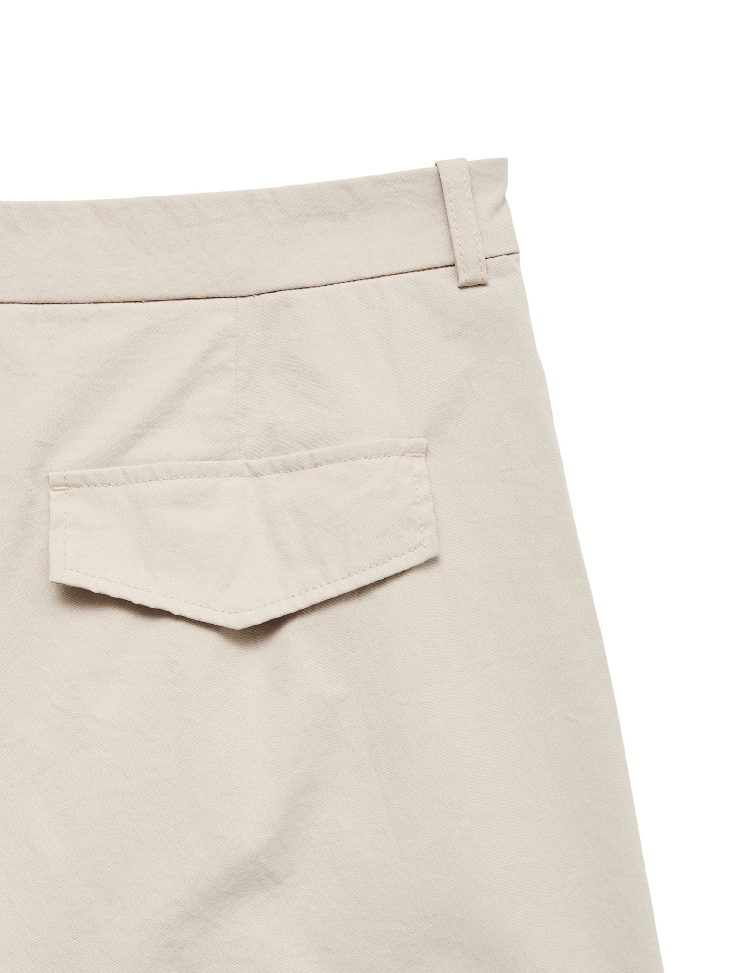 Wide leg Pantaloni con pieghe 'VMMeng' di VERO MODA in beige