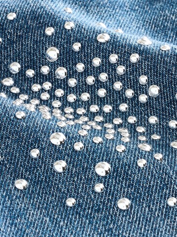 évasé Jean Next en bleu