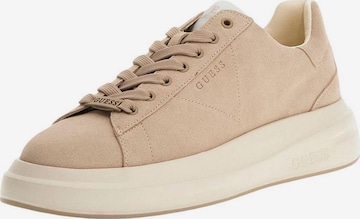 GUESS - Zapatillas deportivas bajas 'ELBA FMTLBA SUE12' en beige: frente