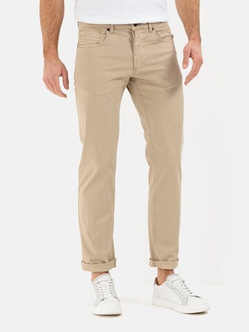 CAMEL ACTIVE Regular Jeans in Beige: predná strana