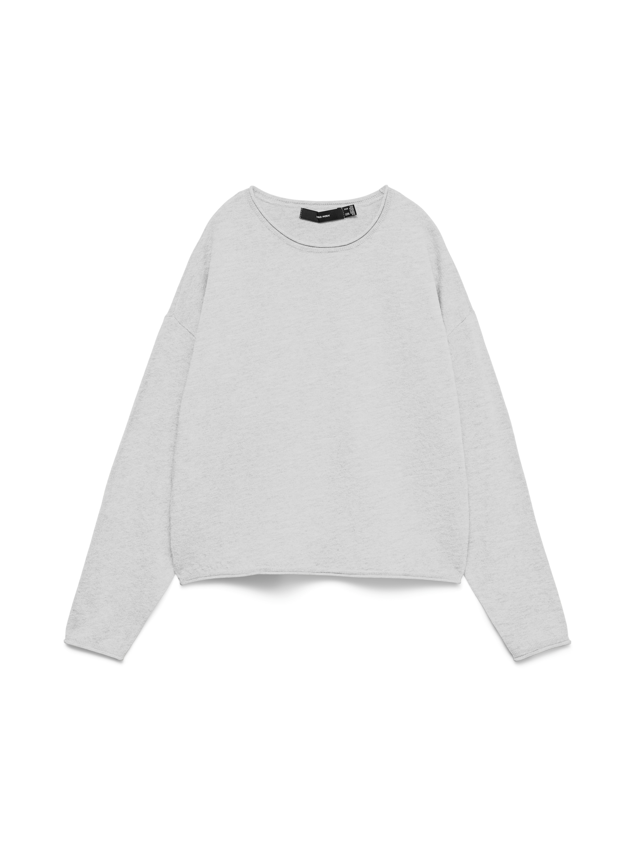 VERO MODA Sweater in Grey: front