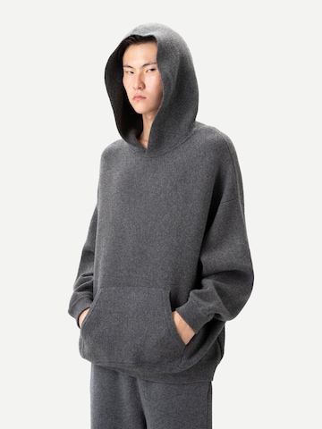 Sweat-shirt 'Unisex Cashmere Sweatshirt' GOBI Cashmere en gris : devant