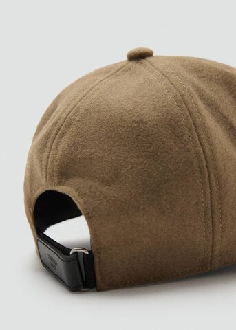 MANGO MAN Cap in Braun
