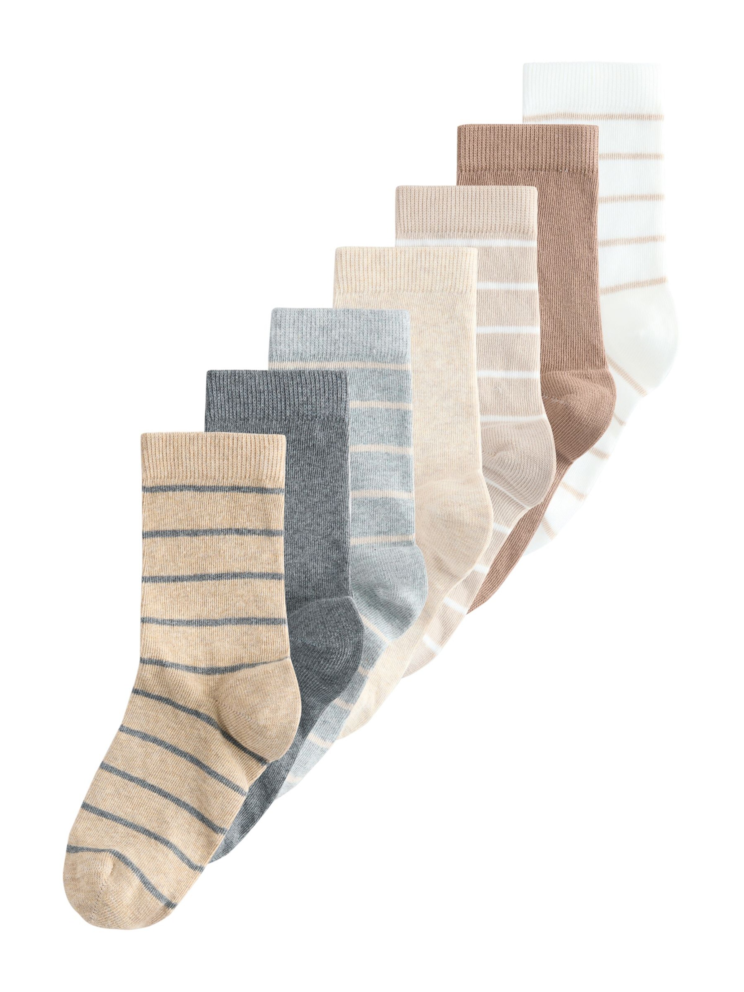 Next Носки в Бежевый: спереди