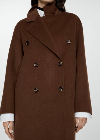MANGO Tussenmantel 'Picarol' in Bruin