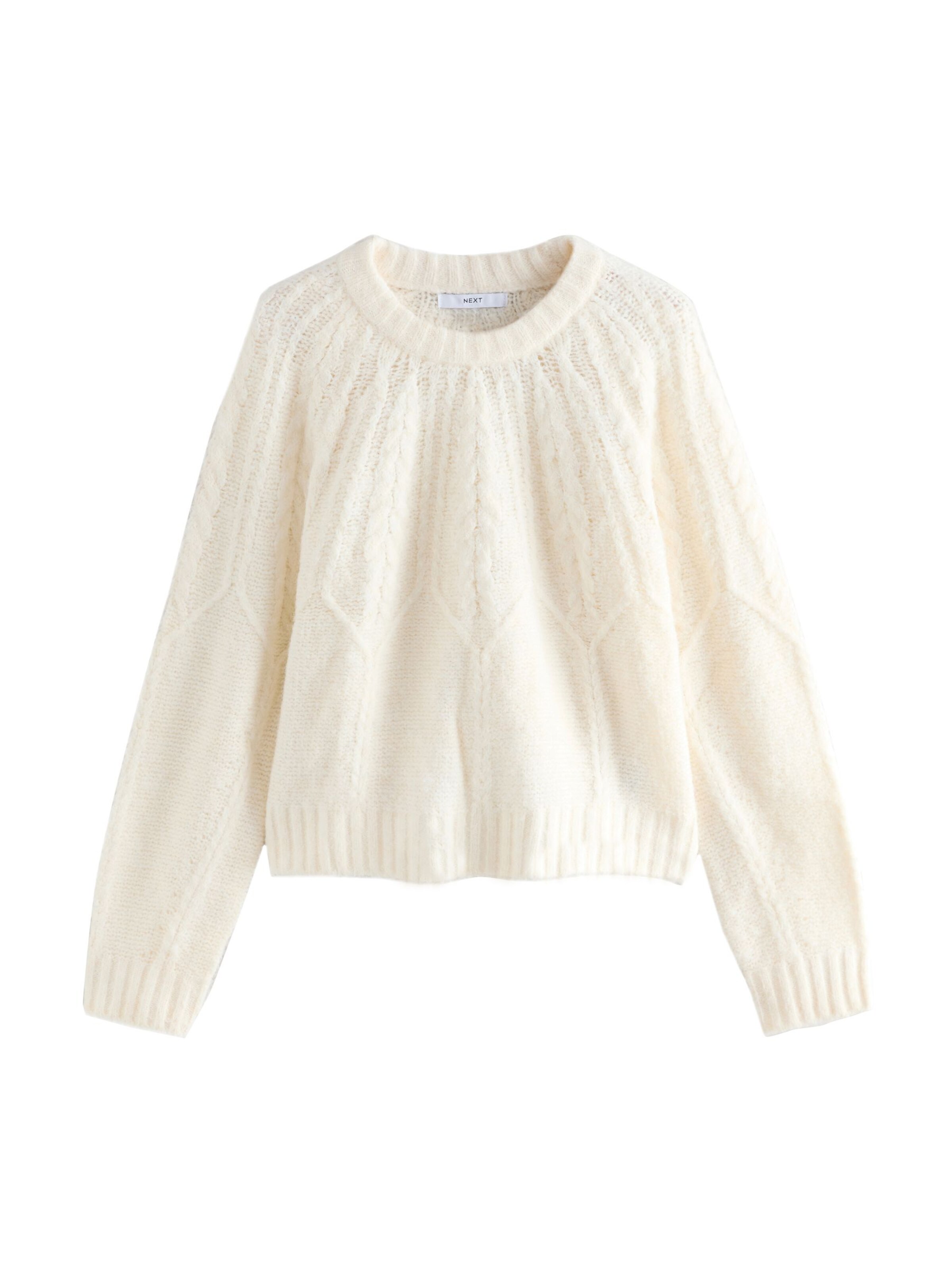Pull-over Next en beige : devant
