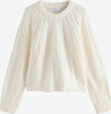 Pull-over Next en beige : devant