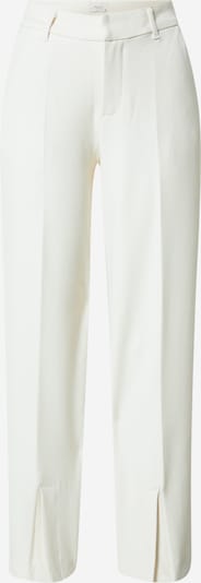 PULZ Jeans Pantalon à plis 'BINDY' en blanc, Vue avec produit