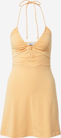 HOLLISTER - Vestido de verão em laranja: frente