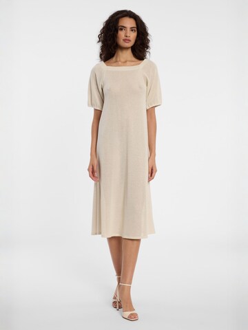 Ana Alcazar Strickkleid 'Danya' in Weiß: Vorderseite