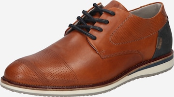 BULLBOXER Lace-up shoe in Brown: front