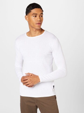 Key Largo Sweater 'FIRMINO' in White: front