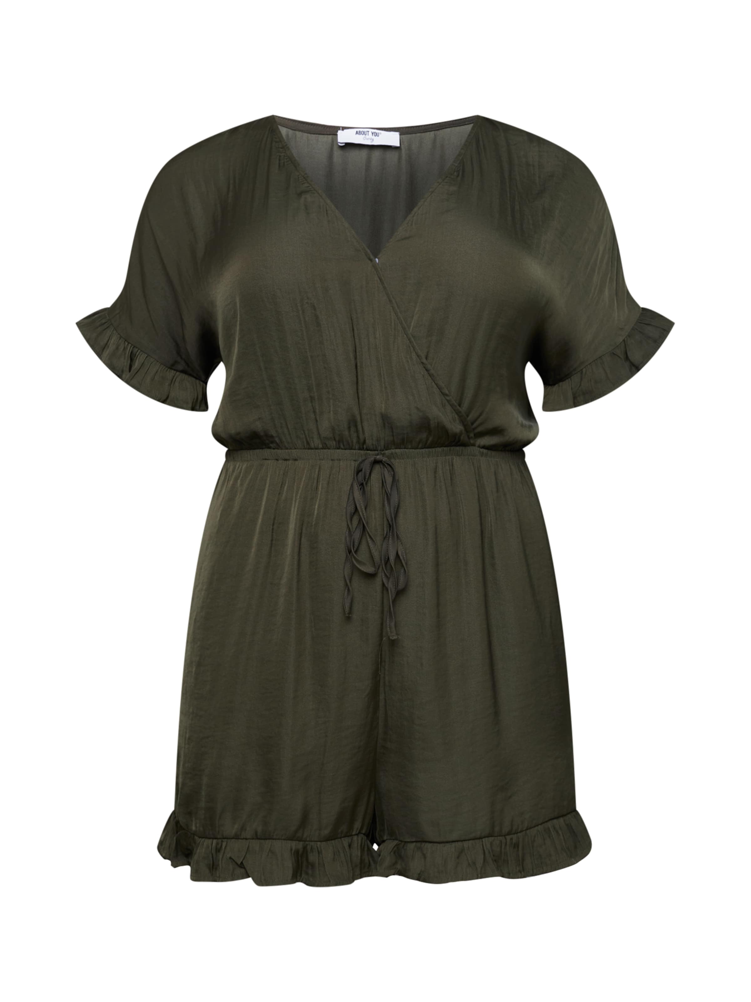 žalia ABOUT YOU Curvy Vienos dalies kostiumas &#x27;Meret&#x27;: priekis