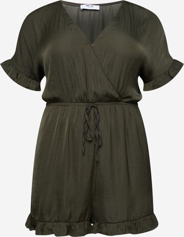 ABOUT YOU Curvy Jumpsuit 'Meret' in Groen: voorkant