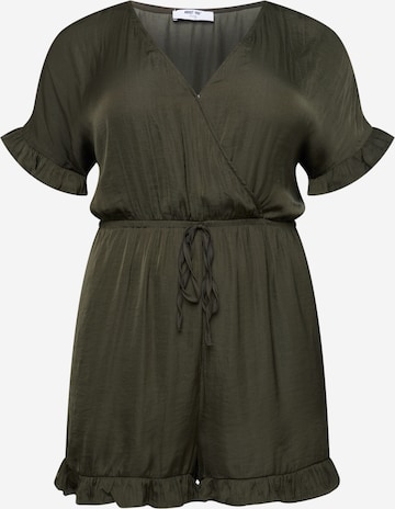 ABOUT YOU Curvy Jumpsuit 'Meret' in Green: front