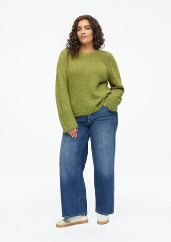 Pull-over s.Oliver CURVE en vert : devant