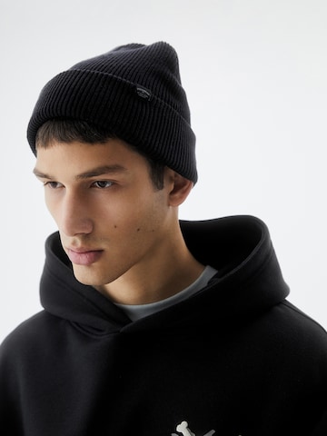 Bonnet Pull&Bear en noir