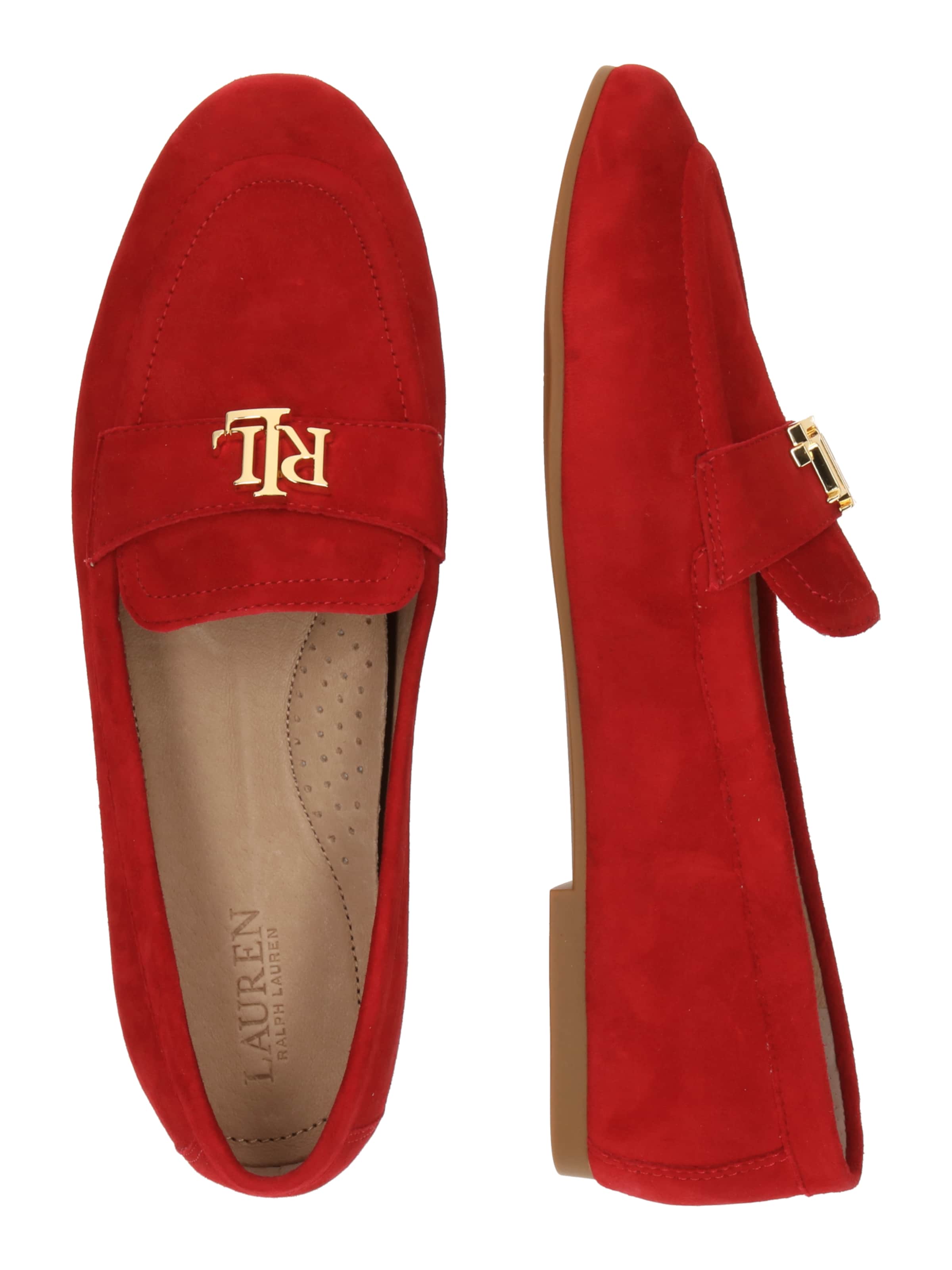 raudona Lauren Ralph Lauren Loaferai 'AVERI III'