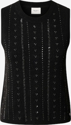 Gilet 'ELAINE' di Pepe Jeans in nero: frontale