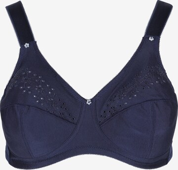 LingaDore Minimiser Bra in Blue: front