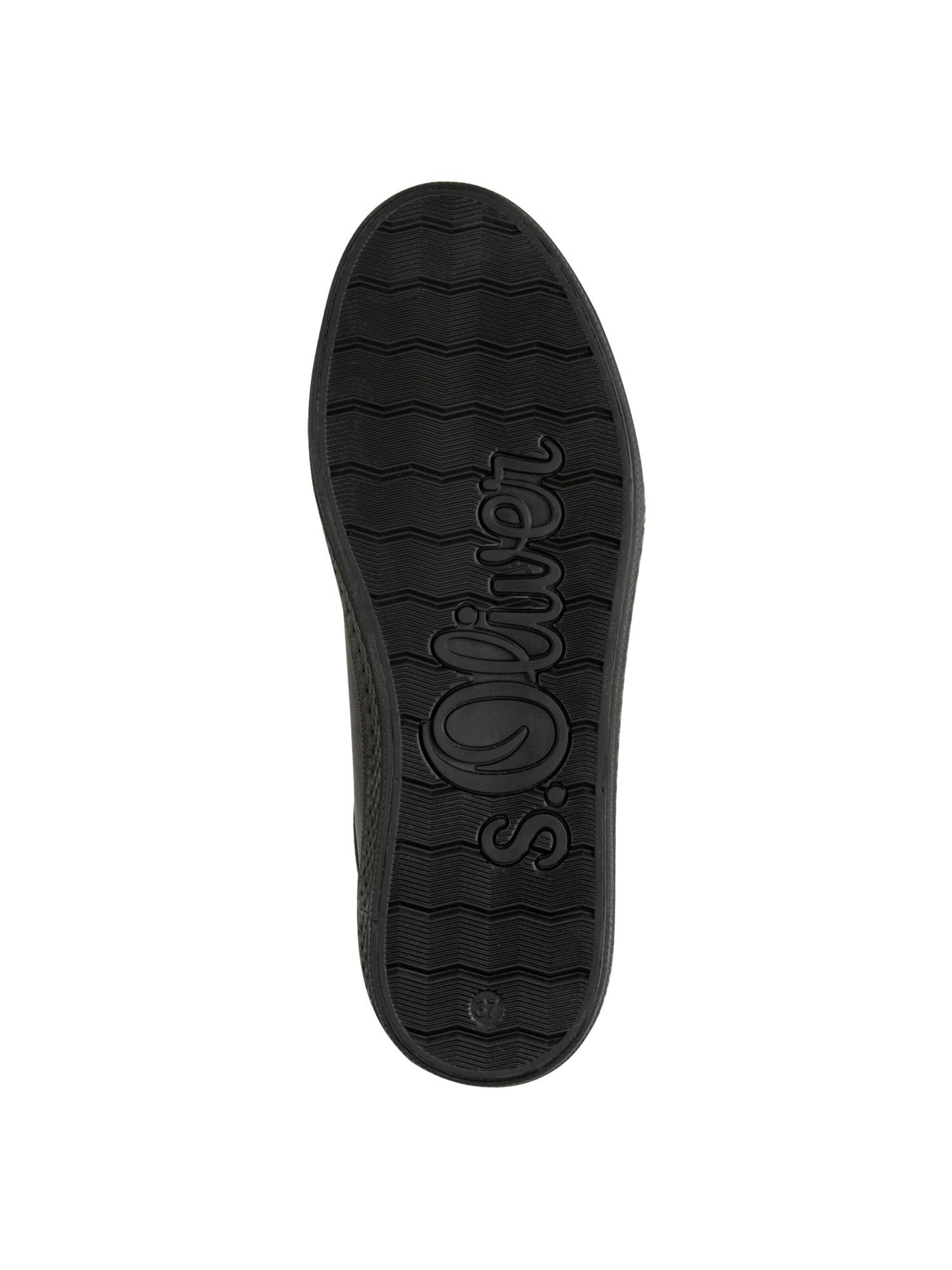 s.Oliver Sneaker in Schwarz