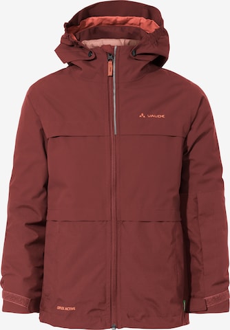 VAUDE Athletic Jacket ' Snow Cup 3in1 III ' in Red: front